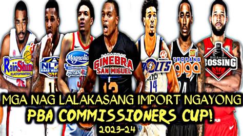Commissioners Cup 2023/2024 mga iskor, Basketbol Pilipinas.